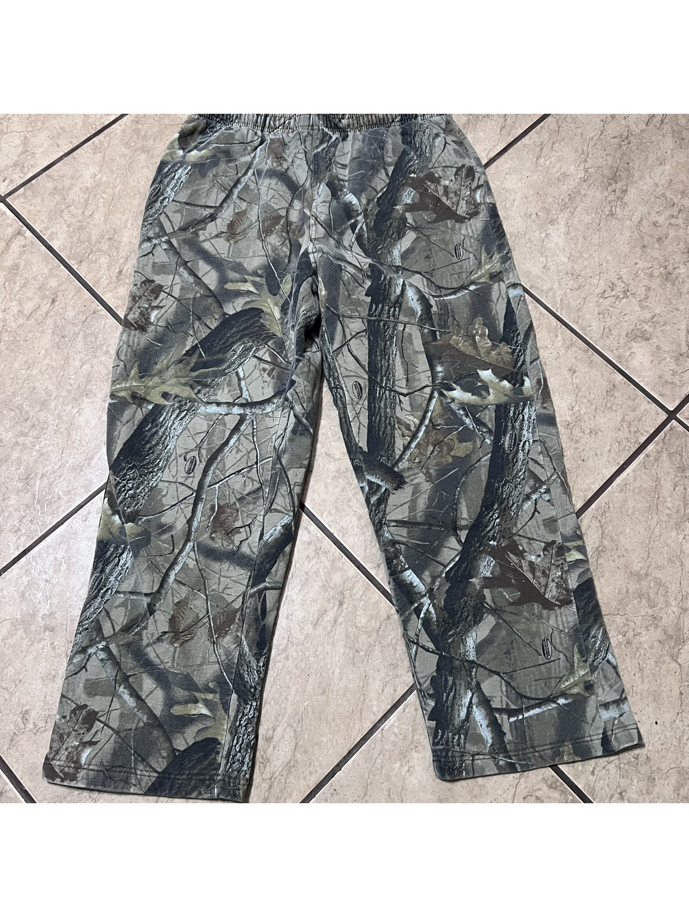 Ten Buck Camouflage Real Tree Baggy Outdoors Sweat Pants Hunting Outerwear 30x26